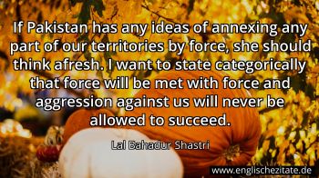 Englisches Zitat von Lal Bahadur Shastri als Bild