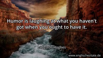 Englisches Zitat von Langston Hughes als Bild