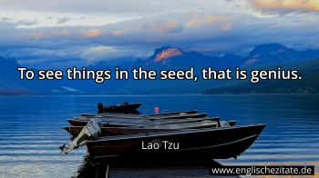 Englisches Zitat von Lao Tzu als Bild