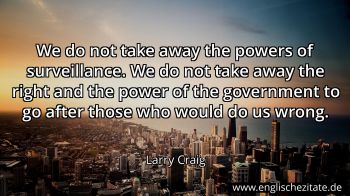 Englisches Zitat von Larry Craig als Bild