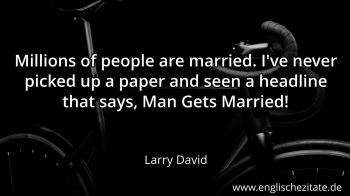 Englisches Zitat von Larry David als Bild