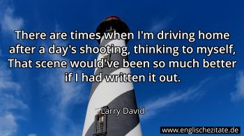 Englisches Zitat von Larry David als Bild