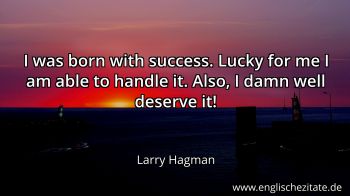 Englisches Zitat von Larry Hagman als Bild
