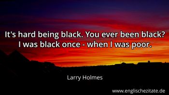 Englisches Zitat von Larry Holmes als Bild