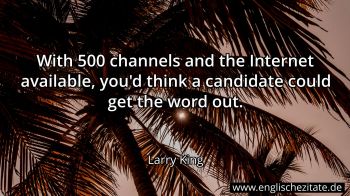 Englisches Zitat von Larry King als Bild