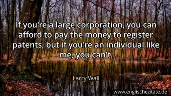 Englisches Zitat von Larry Wall als Bild