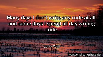 Englisches Zitat von Larry Wall als Bild