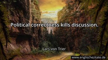 Englisches Zitat von Lars von Trier als Bild