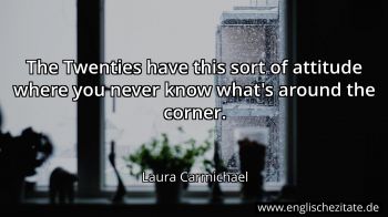 Englisches Zitat von Laura Carmichael als Bild