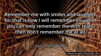 Englisches Zitat von Laura Ingalls Wilder als Bild