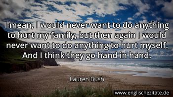 Englisches Zitat von Lauren Bush als Bild