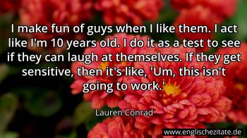 Englisches Zitat von Lauren Conrad als Bild