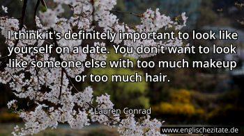 Englisches Zitat von Lauren Conrad als Bild