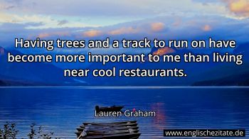 Englisches Zitat von Lauren Graham als Bild