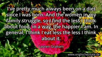 Englisches Zitat von Lauren Graham als Bild