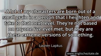 Englisches Zitat von Lauren Lapkus als Bild