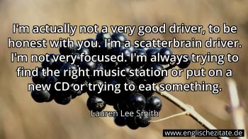 Englisches Zitat von Lauren Lee Smith als Bild