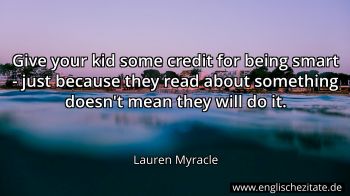 Englisches Zitat von Lauren Myracle als Bild