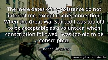 Englisches Zitat von Laurence Housman als Bild