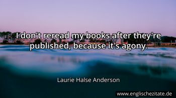 Englisches Zitat von Laurie Halse Anderson als Bild