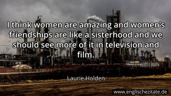 Englisches Zitat von Laurie Holden als Bild