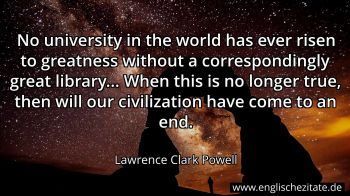 Englisches Zitat von Lawrence Clark Powell als Bild