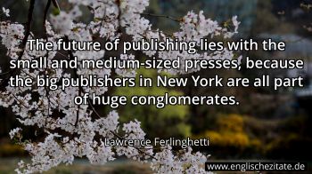 Englisches Zitat von Lawrence Ferlinghetti als Bild
