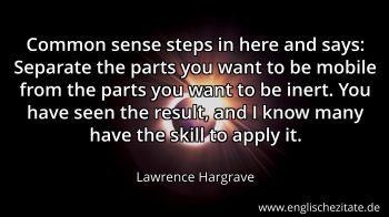 Englisches Zitat von Lawrence Hargrave als Bild