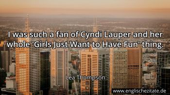 Englisches Zitat von Lea Thompson als Bild