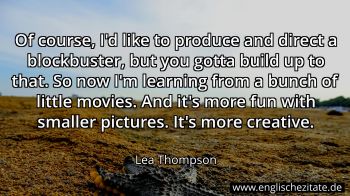 Englisches Zitat von Lea Thompson als Bild