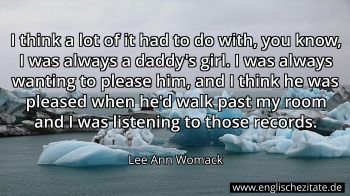 Englisches Zitat von Lee Ann Womack als Bild