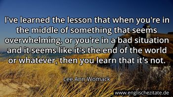 Englisches Zitat von Lee Ann Womack als Bild