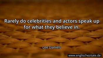 Englisches Zitat von Lee Daniels als Bild