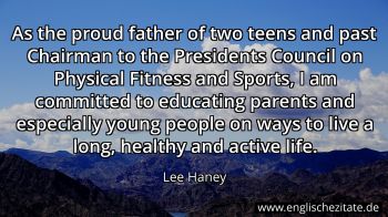 Englisches Zitat von Lee Haney als Bild