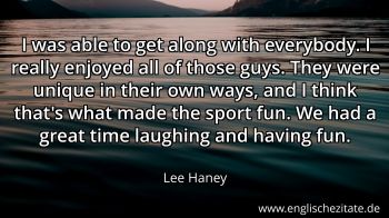 Englisches Zitat von Lee Haney als Bild