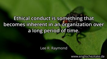 Englisches Zitat von Lee R. Raymond als Bild