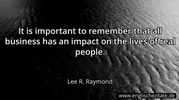 Englisches Zitat von Lee R. Raymond als Bild