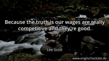 Englisches Zitat von Lee Scott als Bild