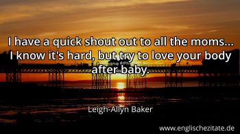 Englisches Zitat von Leigh-Allyn Baker als Bild