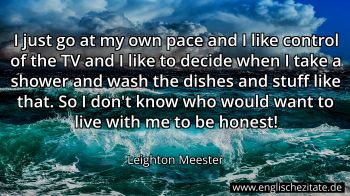 Englisches Zitat von Leighton Meester als Bild