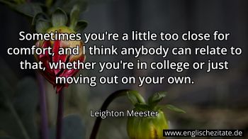 Englisches Zitat von Leighton Meester als Bild