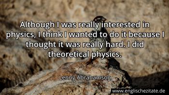 Englisches Zitat von Lenny Abrahamson als Bild