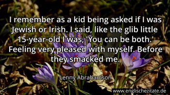Englisches Zitat von Lenny Abrahamson als Bild