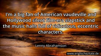 Englisches Zitat von Lenny Abrahamson als Bild