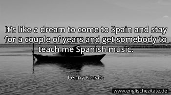Englisches Zitat von Lenny Kravitz als Bild