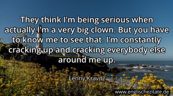 Englisches Zitat von Lenny Kravitz als Bild