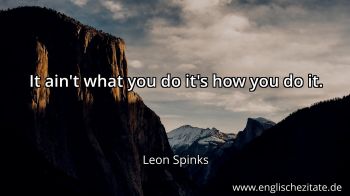 Englisches Zitat von Leon Spinks als Bild