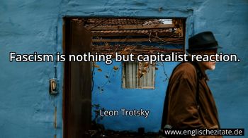 Englisches Zitat von Leon Trotsky als Bild