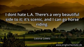 Englisches Zitat von Leona Lewis als Bild