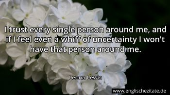 Englisches Zitat von Leona Lewis als Bild